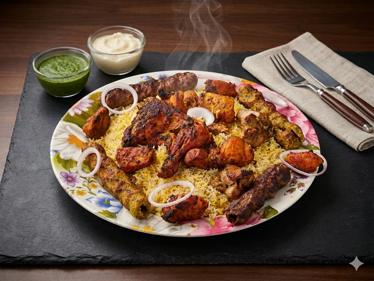 Juicy BBQ Sajji