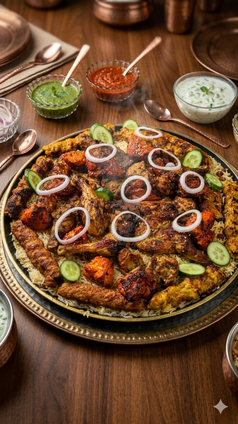4-5 PERSON FAMILY BBQ PLATTER